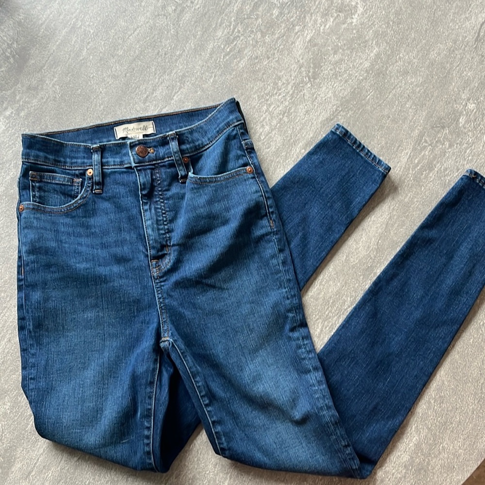 Madewell 11” High-Rise Skinny Size 26